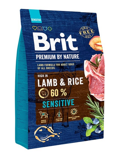 BRIT Premium By Nature Sensitive Lamb hrana uscata caini adulti cu tract digestiv sensibil, cu miel 3 kg BRIT Premium By Nature Sensitive Lamb hrana uscata caini adulti cu tract digestiv sensibil, cu miel 3 kg