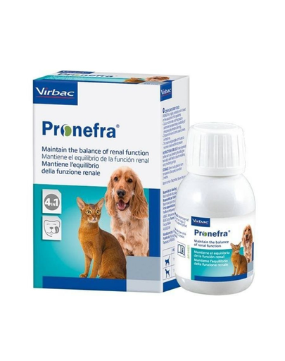 VIRBAC Pronefra Preparat oral pentru rinichi, pentru caini si pisici 180 ml VIRBAC Pronefra Preparat oral pentru rinichi, pentru caini si pisici 180 ml