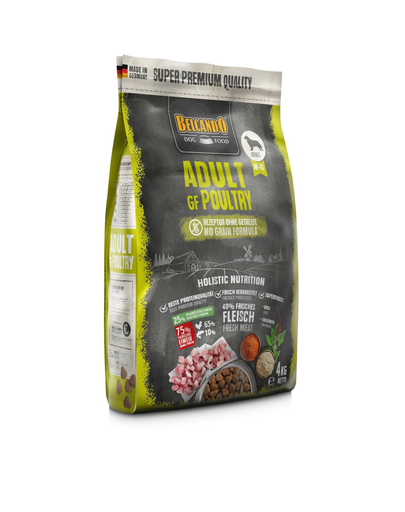 BELCANDO Adult Grain Free Poultry hrana uscata pentru caini, talie M-XL, 4 kg BELCANDO Adult Grain Free Poultry hrana uscata pentru caini, talie M-XL, 4 kg