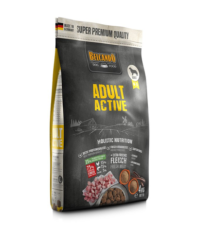BELCANDO Adult Active hrana uscata pentru cainii adulti foarte activi, talie M-XL, 4 kg BELCANDO Adult Active hrana uscata pentru cainii adulti foarte activi, talie M-XL, 4 kg