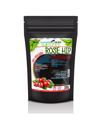 GAME DOG BARFER Rose Hip Supliment alimentar pentru caini, cu trandafir salbatic 300 g GAME DOG BARFER Rose Hip Supliment alimentar pentru caini, cu trandafir salbatic 300 g