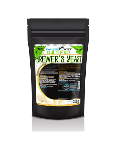 GAME DOG BARFER Brewer’s Yeast Supliment alimentar pentru caini, cu drojdie de bere 300 g GAME DOG BARFER Brewer’s Yeast Supliment alimentar pentru caini, cu drojdie de bere 300 g