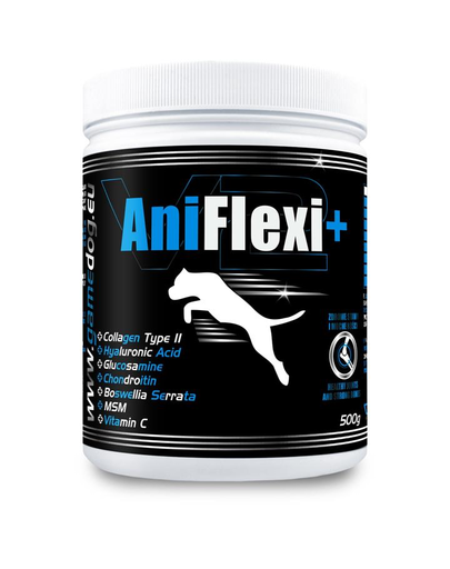 GAME DOG AniFlexi+ V2 Supliment alimentar caini pentru articulatii si oase 500 g GAME DOG AniFlexi+ V2 Supliment alimentar caini pentru articulatii si oase 500 g