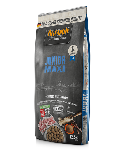 BELCANDO Junior Maxi hrana uscata pentru cainii cu varsta 4 luni+, talie L-XL, 12.5 kg BELCANDO Junior Maxi hrana uscata pentru cainii cu varsta 4 luni+, talie L-XL, 12.5 kg