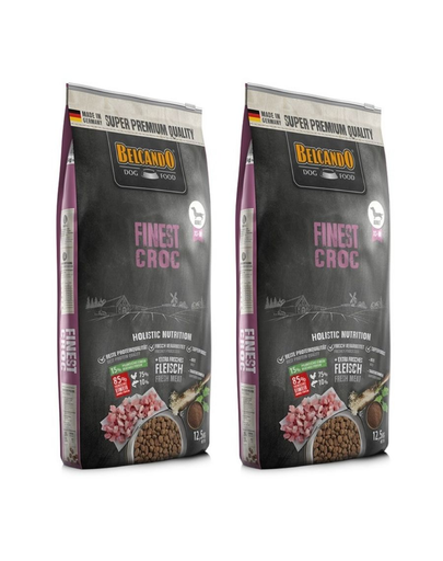 BELCANDO Finest Croc hrana uscata pentru caini adulti, talie XS-M 25 kg ( 2 x 12.5 kg) BELCANDO Finest Croc hrana uscata pentru caini adulti, talie XS-M 25 kg ( 2 x 12.5 kg)