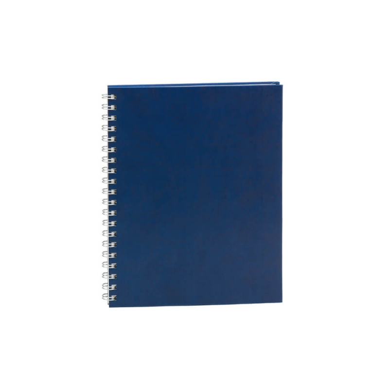 Agenda Ego Premier, A4, Nedatata, 192 File, Albastra, Spirala, 70 g/m² Agenda Ego Premier, A4, Nedatata, 192 File, Albastra, Spirala, 70 g/m²