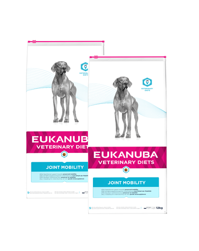 EUKANUBA Veterinary Diets Joint mobility adult all breeds Hrana uscata pentru caini adulti 24 kg (2 x 12 kg) EUKANUBA Veterinary Diets Joint mobility adult all breeds Hrana uscata pentru caini adulti 24 kg (2 x 12 kg)