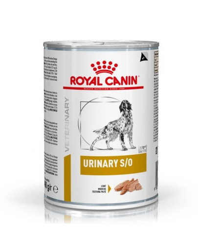 ROYAL CANIN Dog Urinary hrana umeda dietetica pentru caini adulti cu afectiuni ale tractului urinar inferior 6 x 410 g ROYAL CANIN Dog Urinary hrana umeda dietetica pentru caini adulti cu afectiuni ale tractului urinar inferior 6 x 410 g