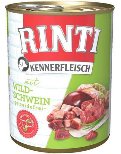 RINTI Kennerfleisch Hrana umeda pentru caini adulti, cu mistret 800 gr RINTI Kennerfleisch Hrana umeda pentru caini adulti, cu mistret 800 gr