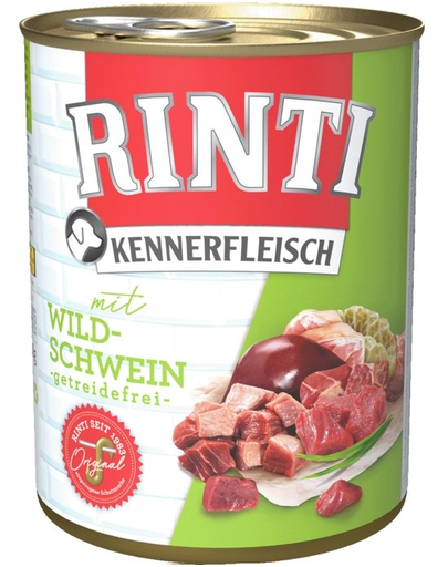 RINTI Kennerfleisch Hrana umeda pentru caini adulti, cu mistret 400 gr RINTI Kennerfleisch Hrana umeda pentru caini adulti, cu mistret 400 gr