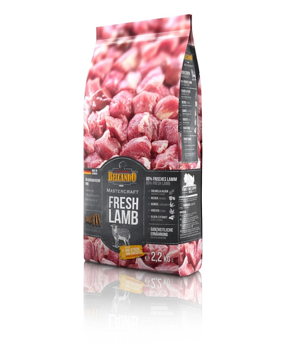 BELCANDO Mastercraft Fresh lamb Hrana uscata pentru caini adulti activi, cu miel 2,2 kg BELCANDO Mastercraft Fresh lamb Hrana uscata pentru caini adulti activi, cu miel 2,2 kg
