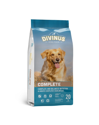 DIVINUS Complete hrana pentru caini pretentiosi, cu vitamine si minerale 20 kg DIVINUS Complete hrana pentru caini pretentiosi, cu vitamine si minerale 20 kg