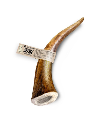 PAKA ZWIERZAKA Hard Recompensa pentru caini adulti, corn de cerb XL 18 cm PAKA ZWIERZAKA Hard Recompensa pentru caini adulti, corn de cerb XL 18 cm