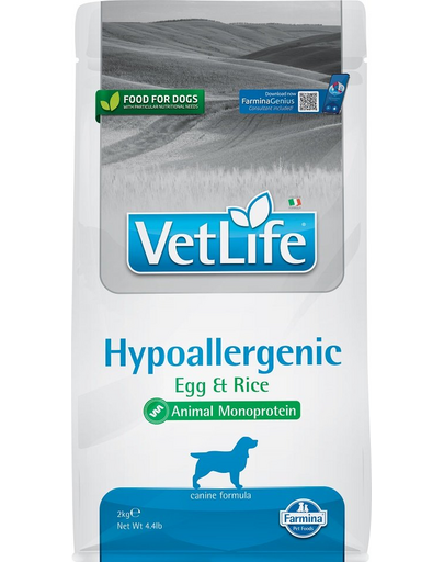 FARMINA Vet Life Hypoallergenic ou & orez 2 kg Hrana pentru caini cu alergii FARMINA Vet Life Hypoallergenic ou & orez 2 kg Hrana pentru caini cu alergii