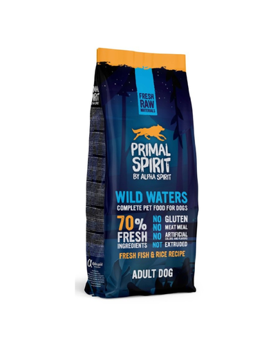 PRIMAL SPIRIT Wild Waters Hrana semi-moale pentru caini, cu peste 12 kg PRIMAL SPIRIT Wild Waters Hrana semi-moale pentru caini, cu peste 12 kg