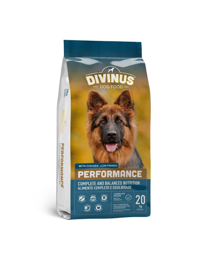 DIVINUS Performance hrana pentru caini ciobanesti germani si caini activi 20 kg DIVINUS Performance hrana pentru caini ciobanesti germani si caini activi 20 kg