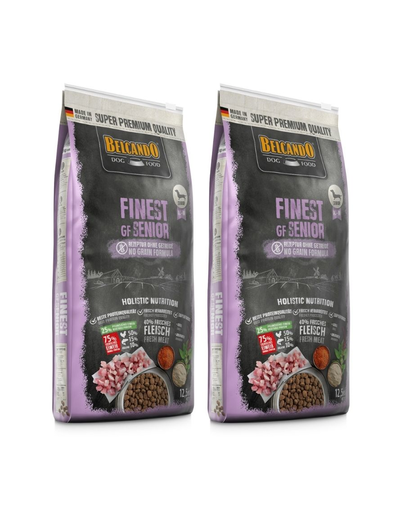 BELCANDO Finest Grain Free Senior XS-M hrana uscata caini senior de talie mica si medie, cu pasare 25 kg (2x12.5 kg) BELCANDO Finest Grain Free Senior XS-M hrana uscata caini senior de talie mica si medie, cu pasare 25 kg (2x12.5 kg)