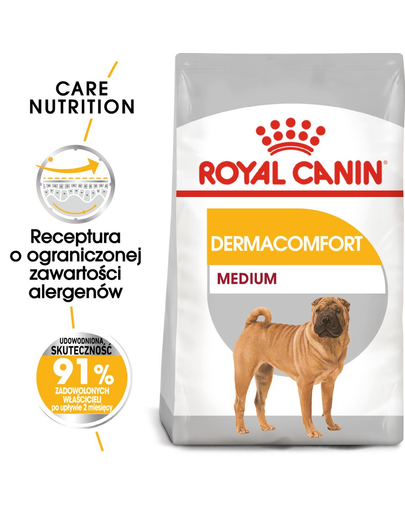 ROYAL CANIN Medium Dermacomfort 12 kg hrana uscata pentru caini adulti de talie medie cu piele sensibila ROYAL CANIN Medium Dermacomfort 12 kg hrana uscata pentru caini adulti de talie medie cu piele sensibila