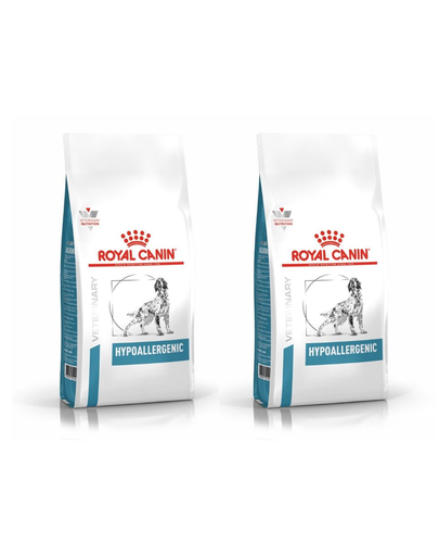 ROYAL CANIN Veterinary Dog Hypoallergenic 2 x 14 kg hrana dietetica pentru caini adulti cu reactii alimentare adverse ROYAL CANIN Veterinary Dog Hypoallergenic 2 x 14 kg hrana dietetica pentru caini adulti cu reactii alimentare adverse
