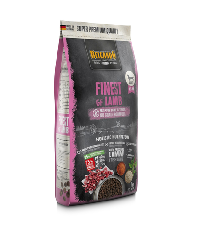 BELCANDO Finest Grain Free hrana uscata cu miel pentru caini, talie XS-M, 1 kg BELCANDO Finest Grain Free hrana uscata cu miel pentru caini, talie XS-M, 1 kg