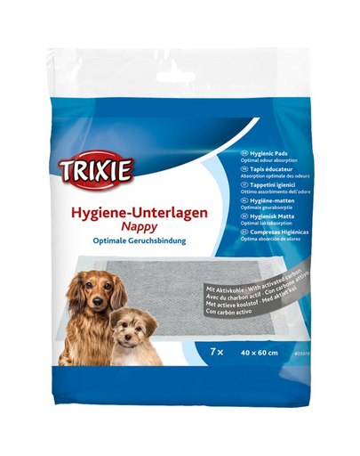 TRIXIE Covor absorbant pentru caini, carbune activat 40x60cm 7 buc / pachet TRIXIE Covor absorbant pentru caini, carbune activat 40x60cm 7 buc / pachet