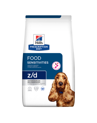 HILL'S Dog Prescription Diet z/d ActivBiome 3 kg dieta veterinara pentru caini cu probleme de piele, intolerante HILL'S Dog Prescription Diet z/d ActivBiome 3 kg dieta veterinara pentru caini cu probleme de piele, intolerante