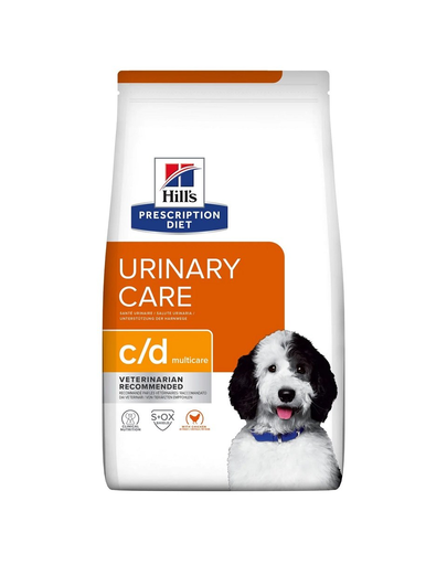 HILL'S Prescription Diet Canine c/d Multicare 1,5 kg hrana pentru caini cu afectiuni ale tractului urinar HILL'S Prescription Diet Canine c/d Multicare 1,5 kg hrana pentru caini cu afectiuni ale tractului urinar
