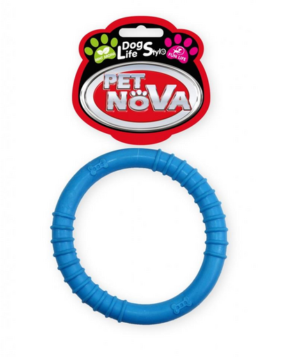 PET NOVA DOG LIFE STYLE Ringo jucarie din cauciuc pentru caini 9,5cm, albastru, aroma menta PET NOVA DOG LIFE STYLE Ringo jucarie din cauciuc pentru caini 9,5cm, albastru, aroma menta