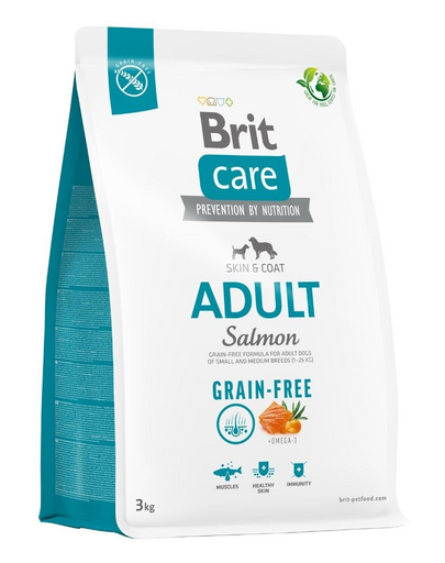 BRIT Care Grain-free Adult 3 kg Hrana uscata pentru caini, cu somon si cartofi BRIT Care Grain-free Adult 3 kg Hrana uscata pentru caini, cu somon si cartofi