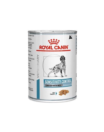 ROYAL CANIN Dog Sensitivity Chick 12x410g hrana umeda pentru caini cu sistem digestiv sensibil ROYAL CANIN Dog Sensitivity Chick 12x410g hrana umeda pentru caini cu sistem digestiv sensibil
