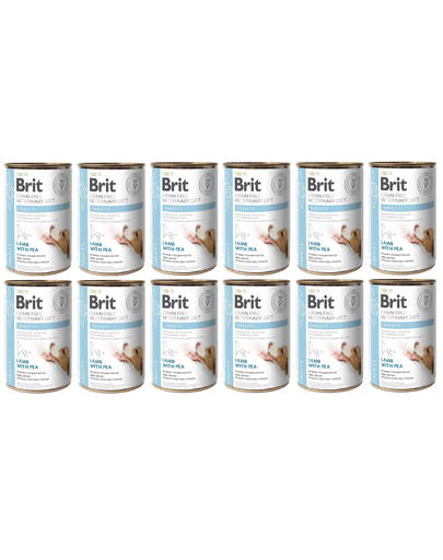 BRIT Veterinary Diet Obesity Lamb&Pea pentru caini obezi 12x400 g hrana dietetica BRIT Veterinary Diet Obesity Lamb&Pea pentru caini obezi 12x400 g hrana dietetica