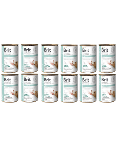 BRIT Veterinary Diet Struvite Turkey&Pea afectiuni tract urinar 12x400 g hrana dietetica pentru caini BRIT Veterinary Diet Struvite Turkey&Pea afectiuni tract urinar 12x400 g hrana dietetica pentru caini
