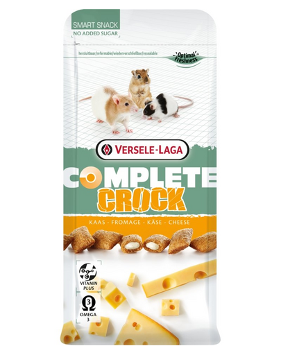 VERSELE-LAGA Crock Complete Cheese Snack pentru rozatoare, cu branza 50 g VERSELE-LAGA Crock Complete Cheese Snack pentru rozatoare, cu branza 50 g