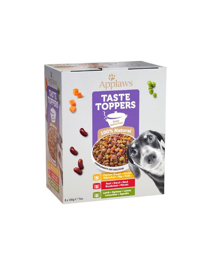 APPLAWS Dog Tin Stew Multipack Hrana umeda caini, sub forma de tocana 32 x 156 g APPLAWS Dog Tin Stew Multipack Hrana umeda caini, sub forma de tocana 32 x 156 g