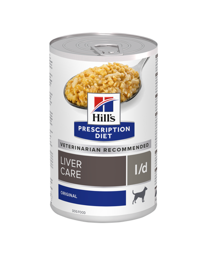 HILL'S Prescription Diet Canine l/d 370g hrana pentru caini cu afectiuni hepatice HILL'S Prescription Diet Canine l/d 370g hrana pentru caini cu afectiuni hepatice