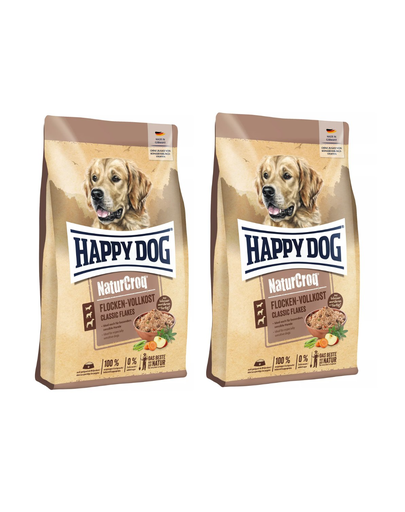 HAPPY DOG NaturCroq Hrana caini sensibili 20 kg (2 x 10kg) sub forma de fulgi HAPPY DOG NaturCroq Hrana caini sensibili 20 kg (2 x 10kg) sub forma de fulgi