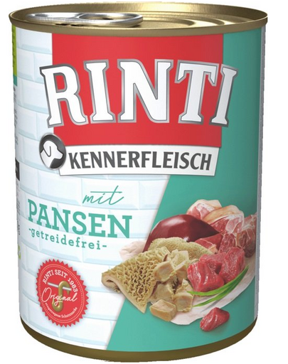 RINTI Kennerfleisch Hrana umeda pentru caini adulti, cu maruntaie 400 gr RINTI Kennerfleisch Hrana umeda pentru caini adulti, cu maruntaie 400 gr