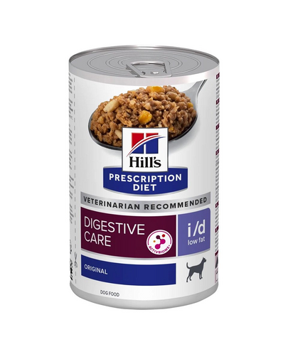 HILL'S Prescription Diet Canine i/d Low Fat conserva 360 g hrana caini cu probleme de stomac HILL'S Prescription Diet Canine i/d Low Fat conserva 360 g hrana caini cu probleme de stomac