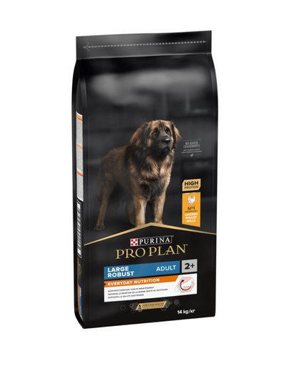 PURINA PRO PLAN Large Robust Adult Sensitive Digestia Hrana uscata caini talie mare si robusta 14kg cu pui PURINA PRO PLAN Large Robust Adult Sensitive Digestia Hrana uscata caini talie mare si robusta 14kg cu pui