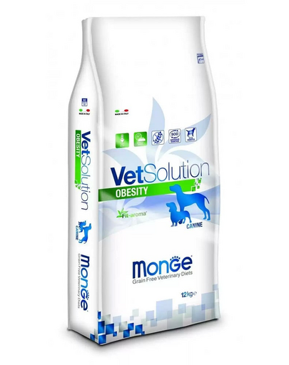 MONGE Vet Solution Dog Obesity 12 kg hrana dietetica pentru caini, pentru reducerea greutatii excesive MONGE Vet Solution Dog Obesity 12 kg hrana dietetica pentru caini, pentru reducerea greutatii excesive