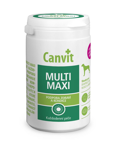 CANVIT Dog Multi Maxi 230 g complex vitamine pentru caini rasa mare CANVIT Dog Multi Maxi 230 g complex vitamine pentru caini rasa mare