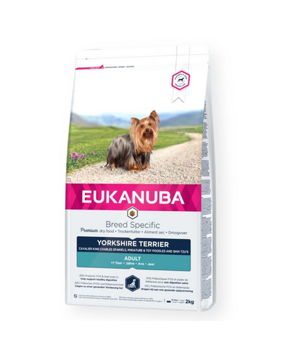 EUKANUBA Breed Specific Adult York Chicken 2 kg hrana caini adulti EUKANUBA Breed Specific Adult York Chicken 2 kg hrana caini adulti