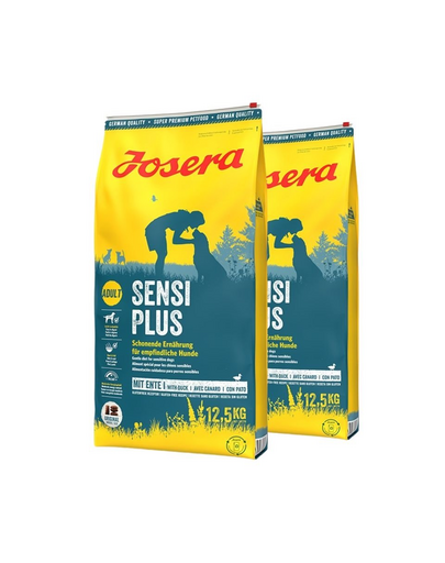 JOSERA SensiPlus 2x12,5kg sistem digestiv sensibil, hrana caine adult JOSERA SensiPlus 2x12,5kg sistem digestiv sensibil, hrana caine adult