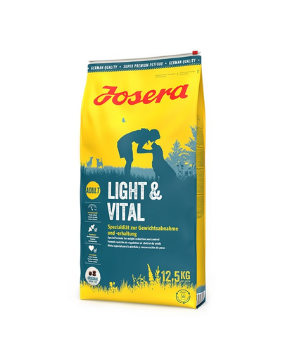 JOSERA Light&Vital 12,5 kg hrana caini adulti, reducere si controlul greutatii JOSERA Light&Vital 12,5 kg hrana caini adulti, reducere si controlul greutatii