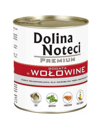 DOLINA NOTECI Premium hrana umeda caini adulti, bogata in vita 12 x 800 g DOLINA NOTECI Premium hrana umeda caini adulti, bogata in vita 12 x 800 g
