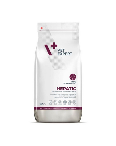 VET EXPERT Veterinary Diet Dog Hepatic 12 kg hrana veterinara caini cu insuficienta hepatica VET EXPERT Veterinary Diet Dog Hepatic 12 kg hrana veterinara caini cu insuficienta hepatica