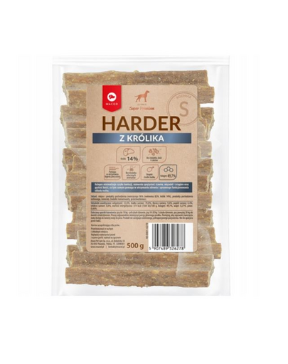 MACED Harder economy pack Recompense caini talie mica, cu iepure 500g MACED Harder economy pack Recompense caini talie mica, cu iepure 500g