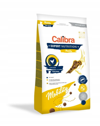 CALIBRA Dog Expert Nutrition Mobility Hrana uscata pentru caini adulti de talie mare, sustinerea sistemului musculo-scheletic 12 kg CALIBRA Dog Expert Nutrition Mobility Hrana uscata pentru caini adulti de talie mare, sustinerea sistemului musculo-scheletic 12 kg