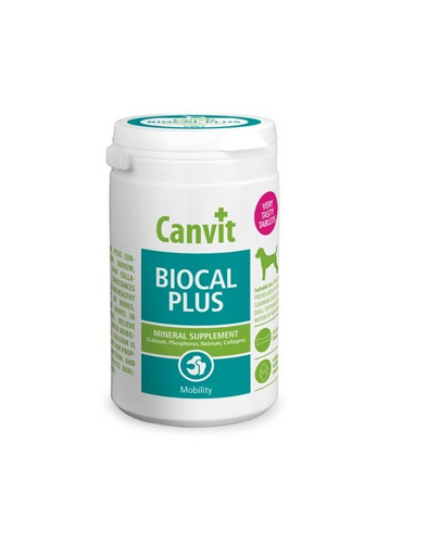 CANVIT Dog Biocal Plus 1000 g pentru caini, supliment nutritiv pentru sistemul musculo-scheletic CANVIT Dog Biocal Plus 1000 g pentru caini, supliment nutritiv pentru sistemul musculo-scheletic