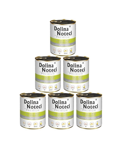 DOLINA NOTECI Premium Bogata in gasca si cartof 6x800g hrana caini DOLINA NOTECI Premium Bogata in gasca si cartof 6x800g hrana caini